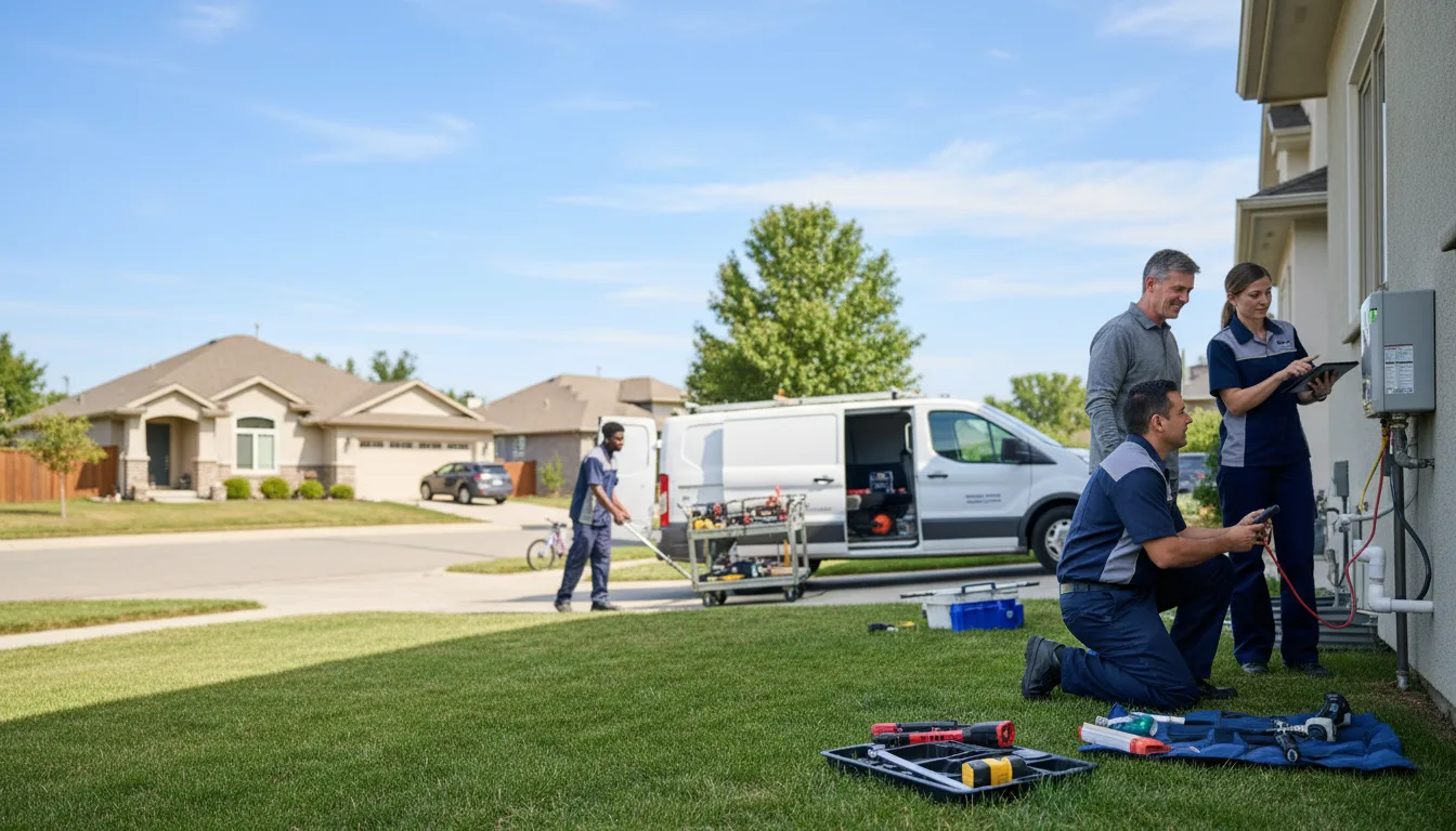 Tankless water heater service in Indianola, IA